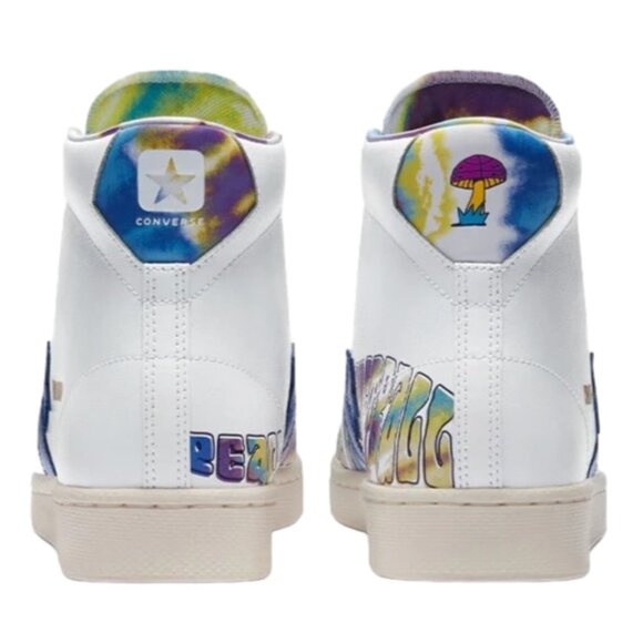 Converse Pro Leather 'Peace, Love & Basketball' High Top Shoes Sneakers - Picture 4 of 13